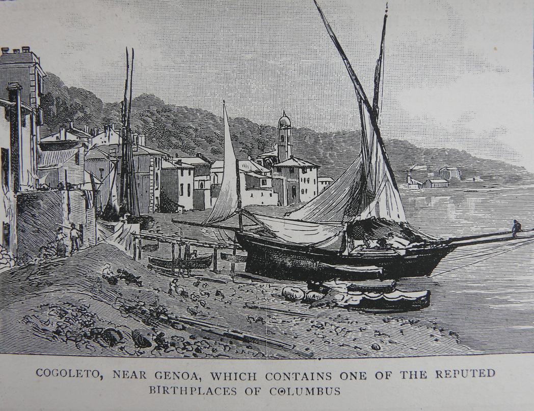 Immagine raffigurante imbarcazioni in rimessaggio sulla spiaggia di Cogoleto